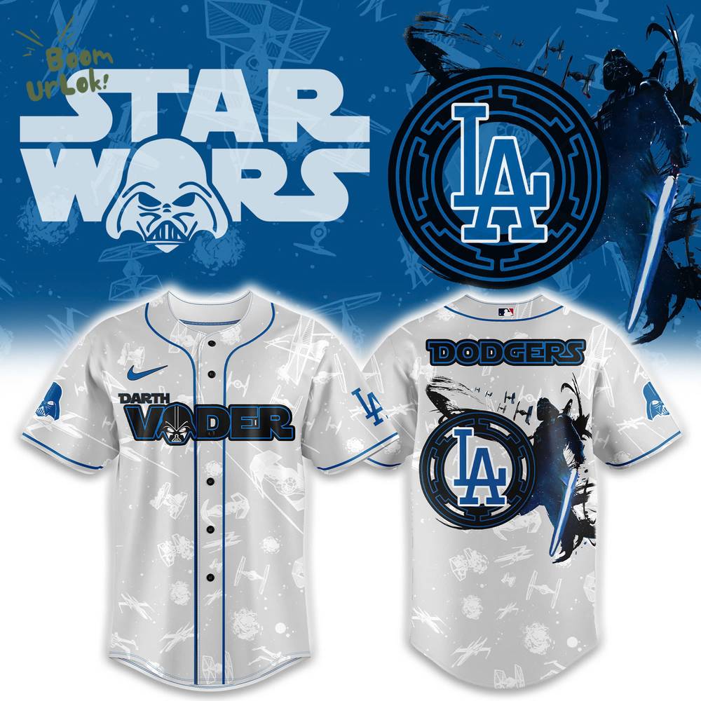 LA Dodgers x Star Wars Night 2025 Baseball Jersey New Version LA Dodgers x Star Wars Night 2025 Baseball Jersey New Version