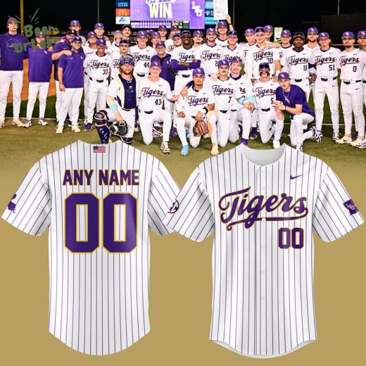 LSU Baseball Special Edition 2025 BASEBALL JERSEY Custom Number and Custom Name