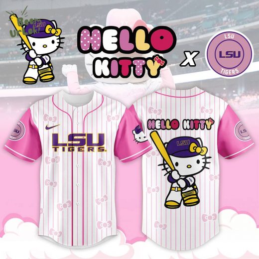 LSU Baseball x Hello Kitty Jersey