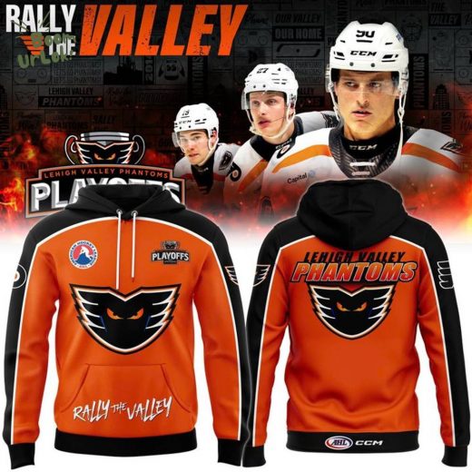 Lehigh Valley Phantoms “Rally The Valley” 2025 Hoodie