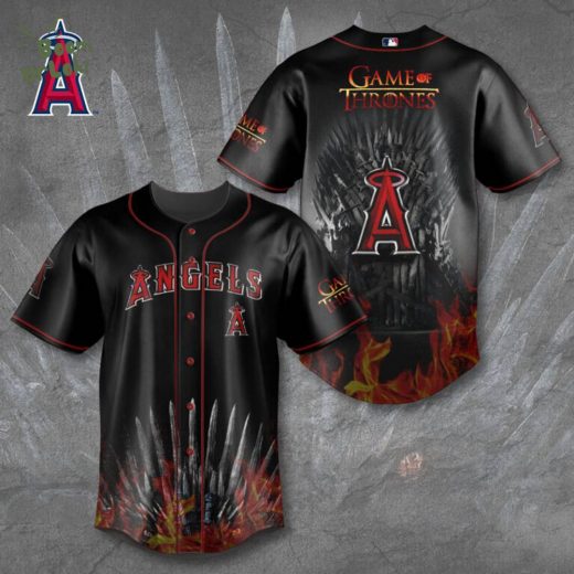 Los Angeles Angels x Game of Thrones Baseball Jersey