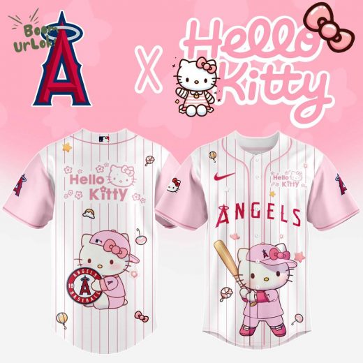 Los Angeles Angels x Hello Kitty Night 2025 Baseball Jersey Editions Limited
