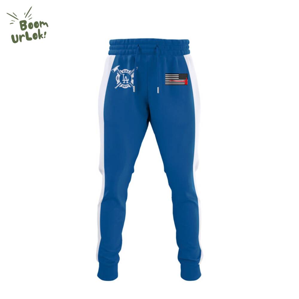 Los Angeles Dodgers Firefighter Appreciation Day Baseball Jersey Combo Los Angeles Dodgers Firefighter Appreciation Day Baseball Jersey Combo