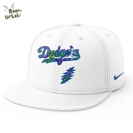 Los Angeles Dodgers Grateful Dead Night Baseball Jersey New Design