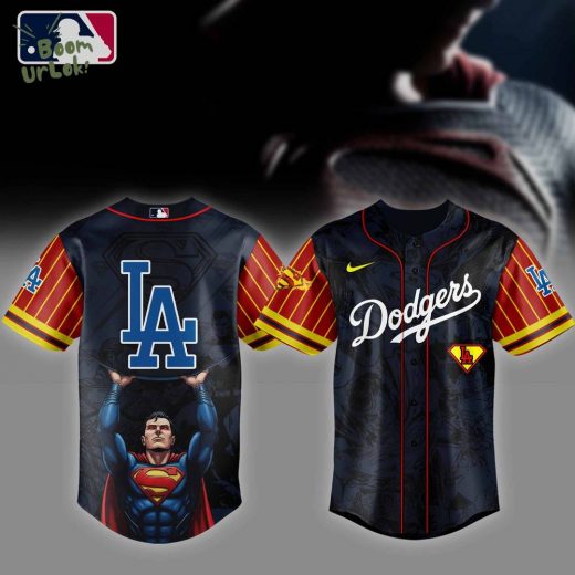 Los Angeles Dodgers MLB x Superman Baseball Jersey Editions Limited 2025