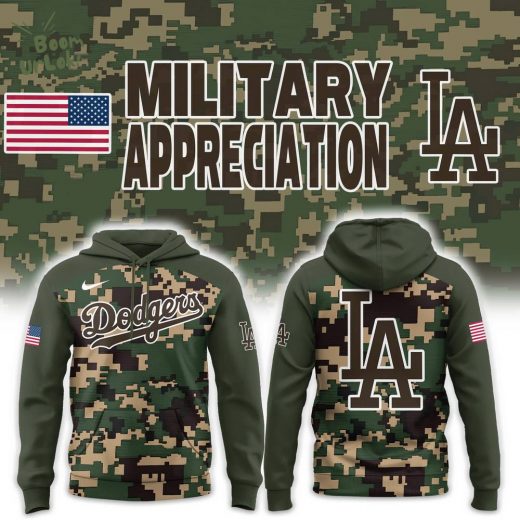 Los Angeles Dodgers Military Appreciation Hoodie