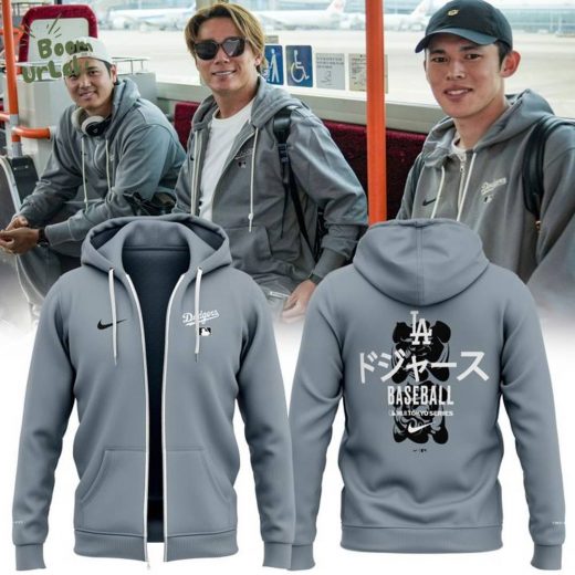 Los Angeles Dodgers Nike Tokyo Series Hoodie 2025