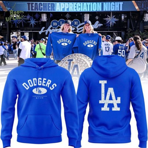 Los Angeles Dodgers Teacher Night Hoodie