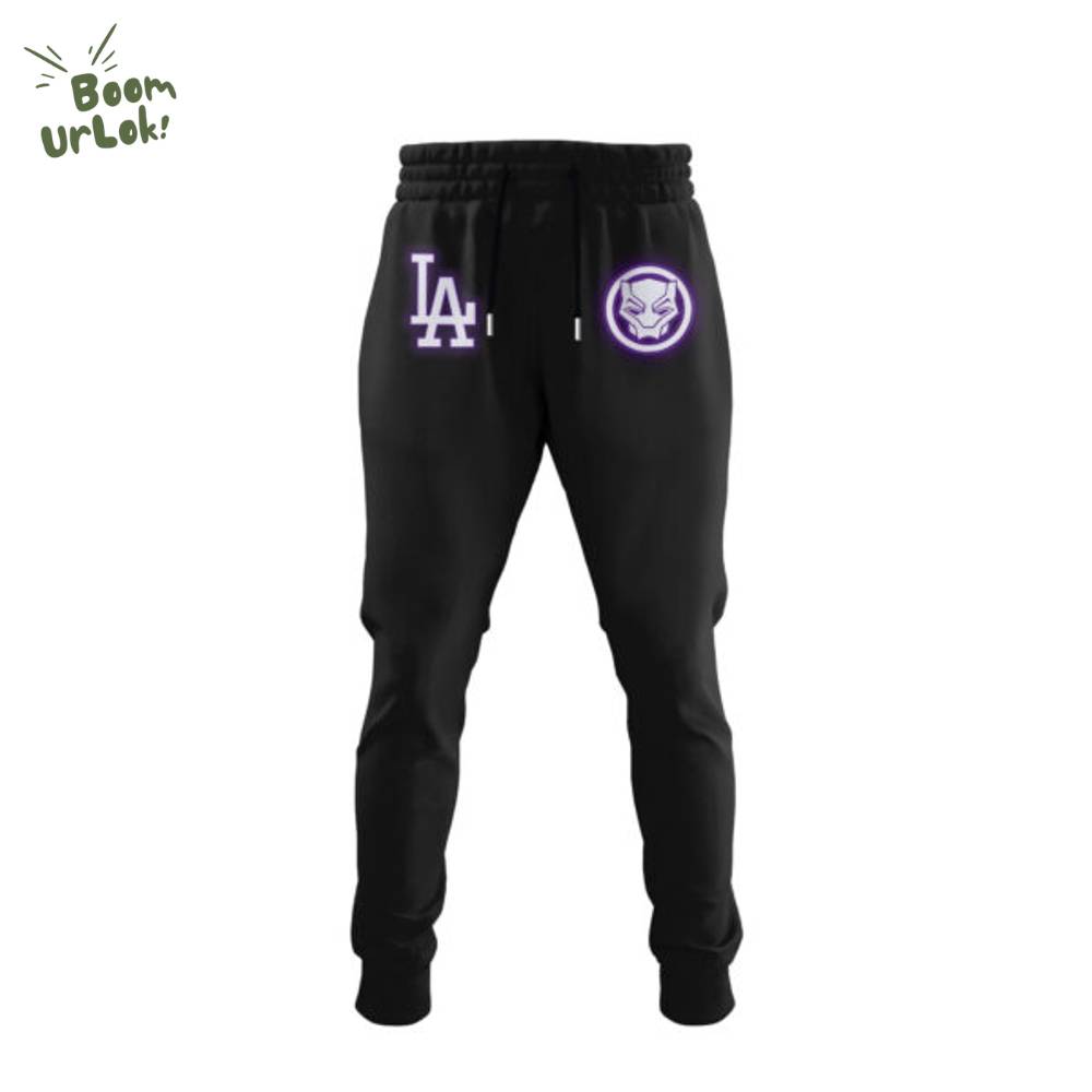 Los Angeles Dodgers x Black Panther Avengers Combo Baseball Jersey Los Angeles Dodgers x Black Panther Avengers Combo Baseball Jersey