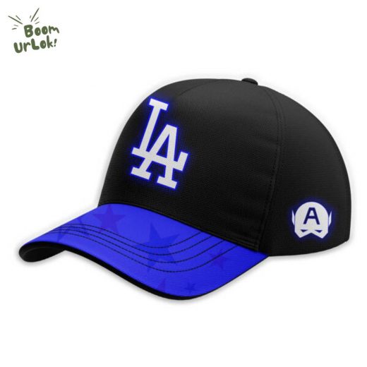 Los Angeles Dodgers x Captain America Avengers Combo Baseball Jersey