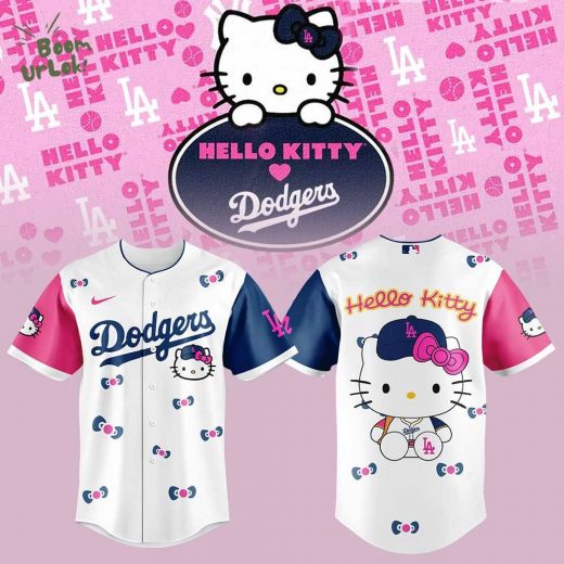Los Angeles Dodgers x Hello Kitty New baseball Jersey