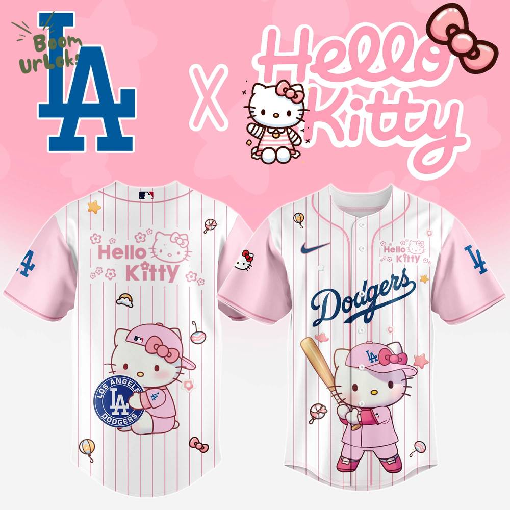 Los Angeles Dodgers x Hello Kitty Night 2025 Baseball Jersey Editions Limited Los Angeles Dodgers x Hello Kitty Night 2025 Baseball Jersey Editions Limited