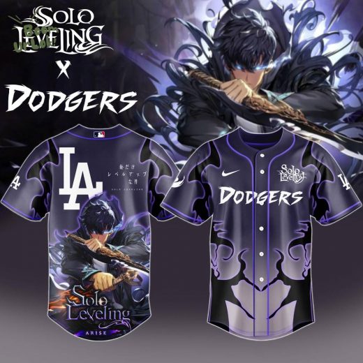 Los Angeles Dodgers x Solo Leveling Exclusive BaseballJersey