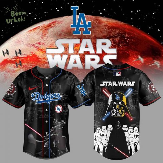 Los Angeles Dodgers x Star War Night Game Baseball Jersey