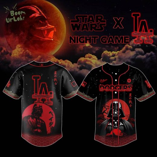 Los Angeles Dodgers x Star Wars Night Game Limited Edition Baseball Jersey