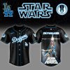 Los Angeles Dodgers x Stars Wars Darth Vader Night Baseball Jersey Editions Limited