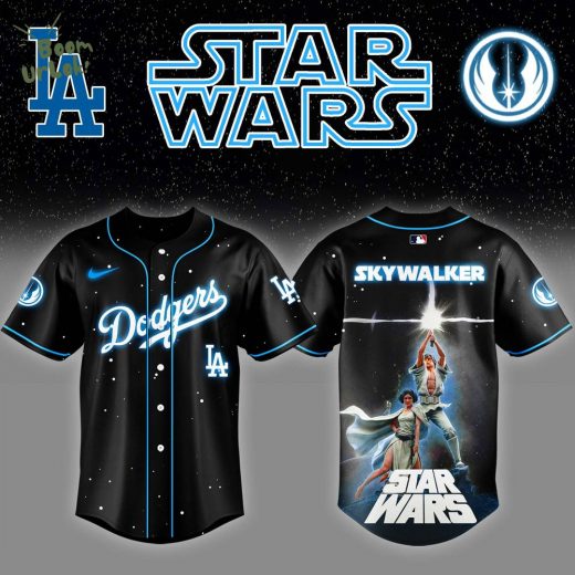 Los Angeles Dodgers x Stars Wars Luke Skywalker Game Night Baseball Jersey Editions Limited