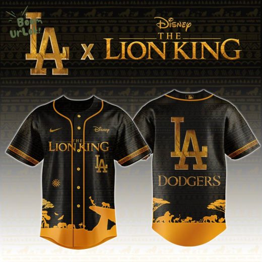 Los Angeles Dodgers x The Lion King Limited Edition Baseball Jersey