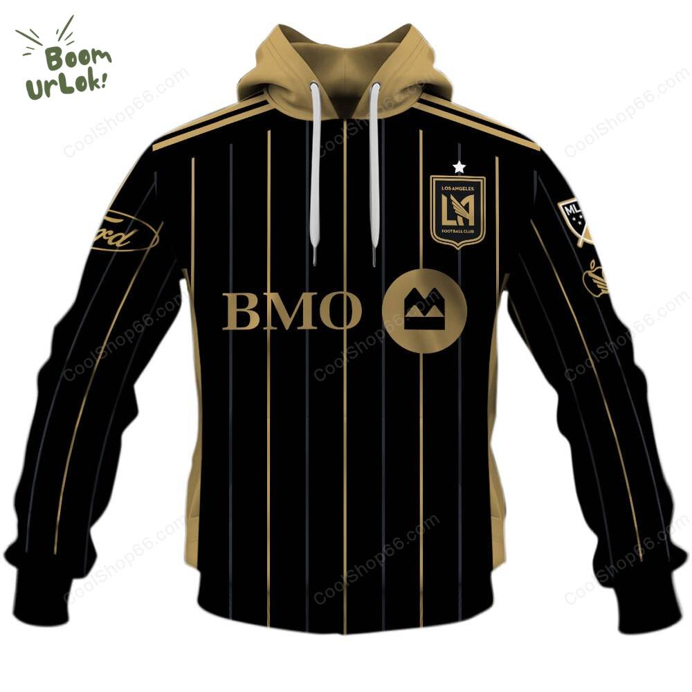 Los Angeles FC ( MLS ) Home Jersey Style Hoodie Los Angeles FC ( MLS ) Home Jersey Style Hoodie