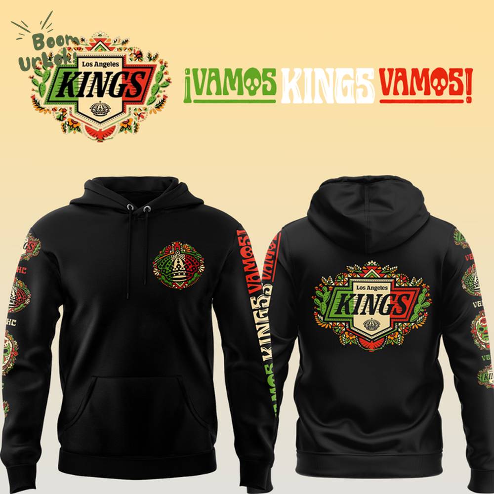 Los Angeles KINGS X VG MEXICAN HERITAGE hoodie 2025 Los Angeles KINGS X VG MEXICAN HERITAGE hoodie 2025