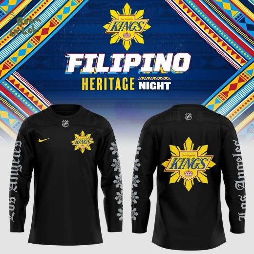 Los Angeles Kings Filipino Heritage Night Hockey Jersey
