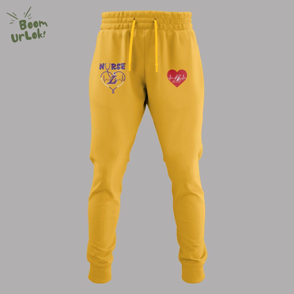 Los Angeles Lakers Nurse Appreciation Hoodie Los Angeles Lakers Nurse Appreciation Hoodie