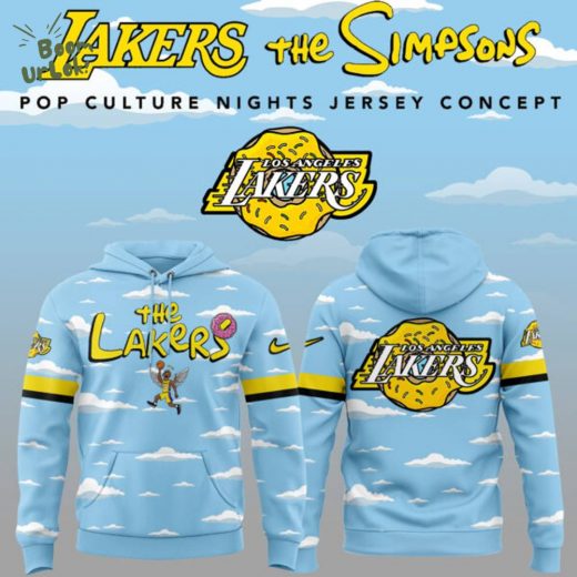 Los Angeles Lakers x The Simpsons Day 2025 Hoodie