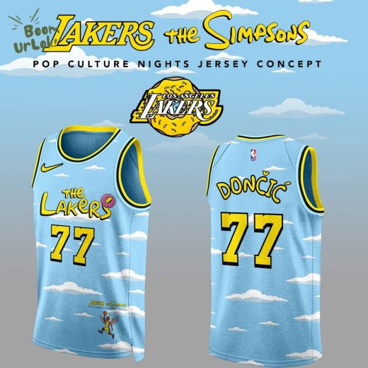 Los Angeles Lakers x The Simpsons Day ‘Luka Doncic’ Jersey 2025