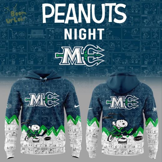 Maine Mariners 75th Anniversary of Peanuts Hoodie