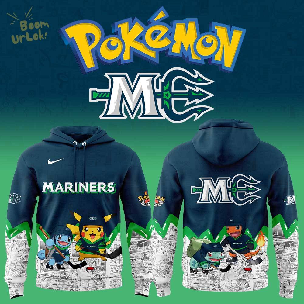 Maine Mariners x Pokémon New Hoodie Maine Mariners x Pokémon New Hoodie