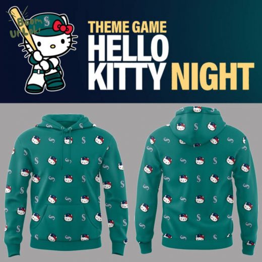 Mariners Baseball 2025 Limited “Mariners x Hello Kitty” Hoodie