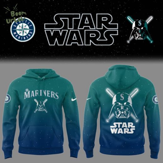 Mariners Baseball 2025 Limited “Mariners x Stars Wars” Blue Hoodie