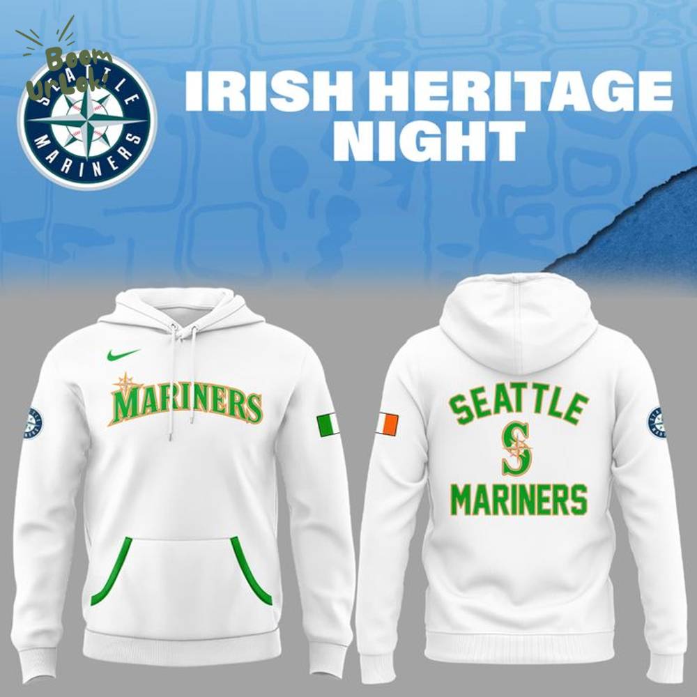 Mariners Irish Heritage Celebration Hoodie - Special Edition Mariners Irish Heritage Celebration Hoodie - Special Edition