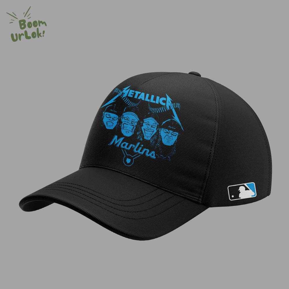 Marlins Baseball Metallica Night Jersey Marlins Baseball Metallica Night Jersey