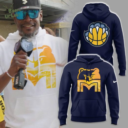 Memphis Grizzlies M Style Navy Hoodie