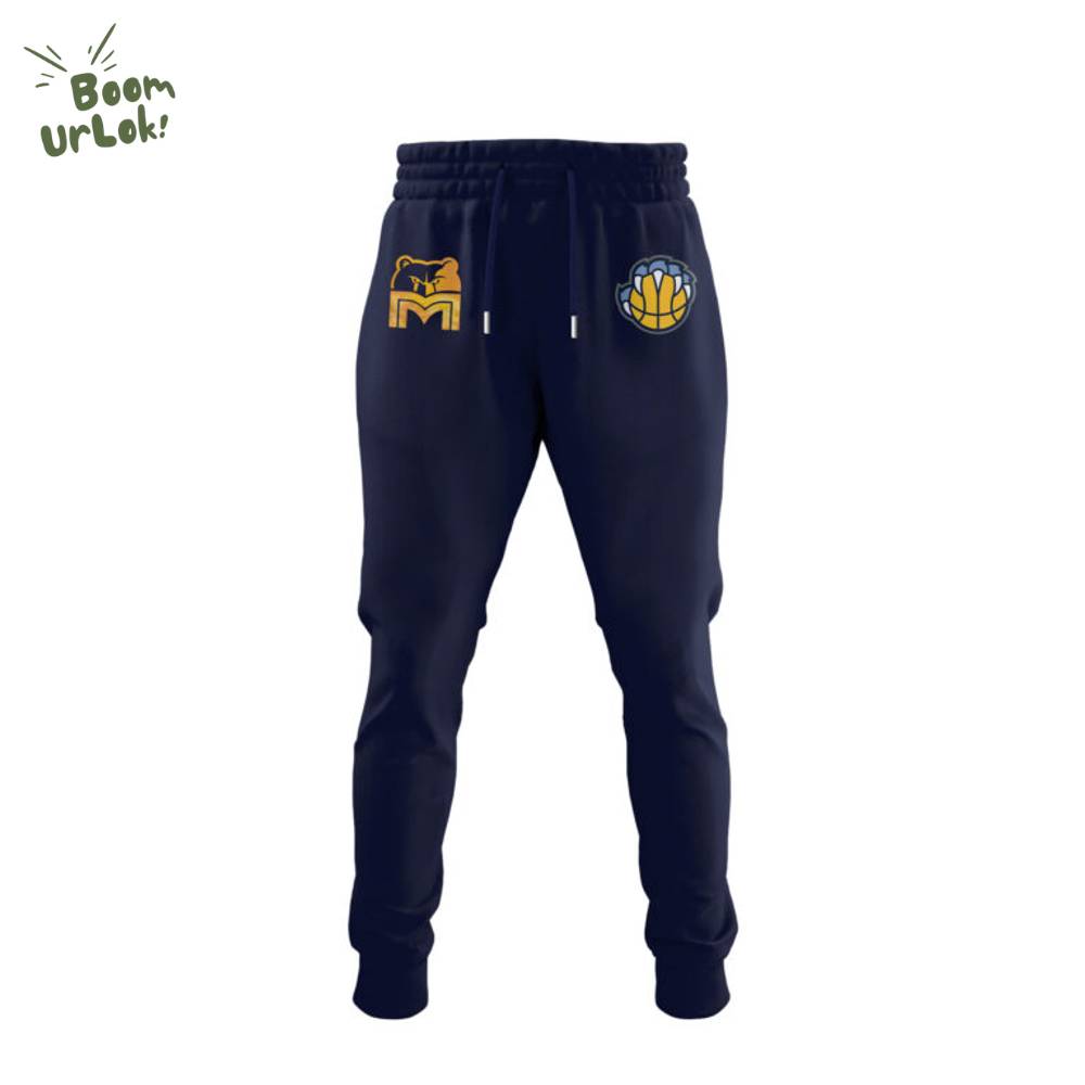 Memphis Grizzlies M Style Navy Hoodie Memphis Grizzlies M Style Navy Hoodie