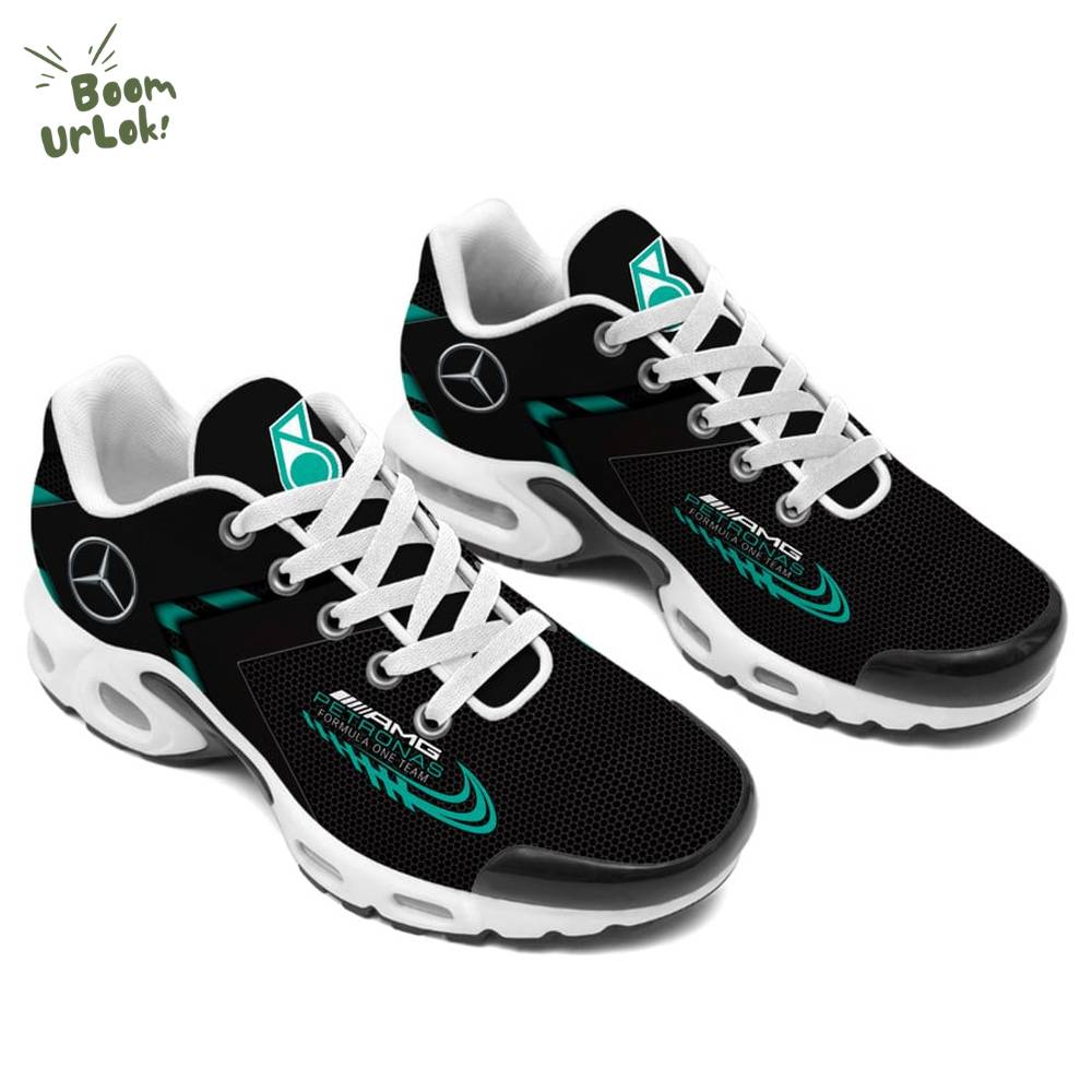Merc AMG Petronas Sport Air Max Cushion Sneaker New Version Merc AMG Petronas Sport Air Max Cushion Sneaker New Version