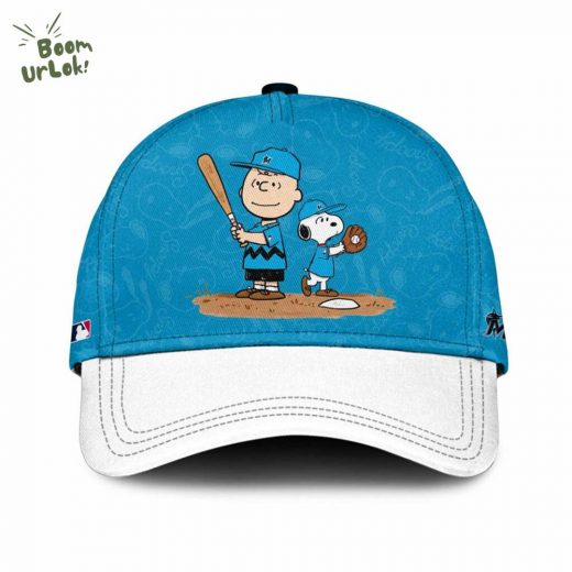 Miami Marlins MLB “75th Anniversary of Peanuts” Snoopy Special Edition Jersey 2025