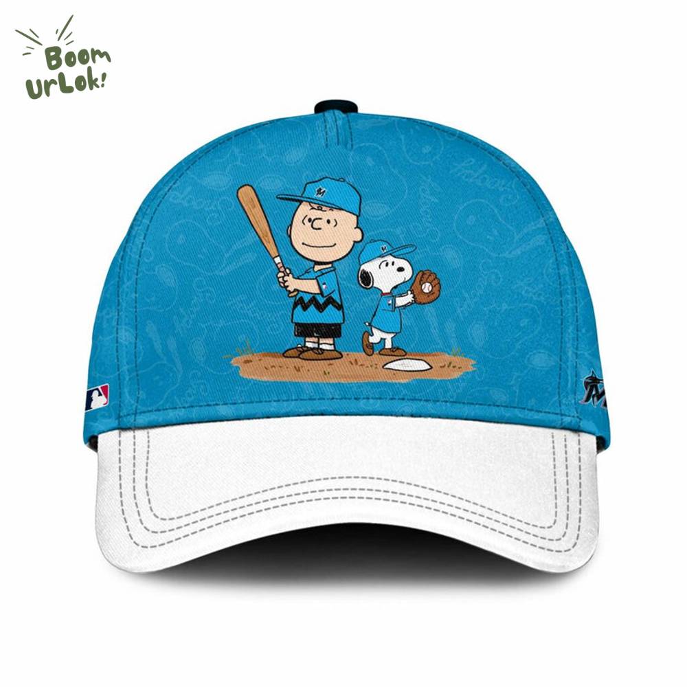 Miami Marlins MLB “75th Anniversary of Peanuts” Snoopy Special Edition Jersey 2025 Miami Marlins MLB “75th Anniversary of Peanuts” Snoopy Special Edition Jersey 2025