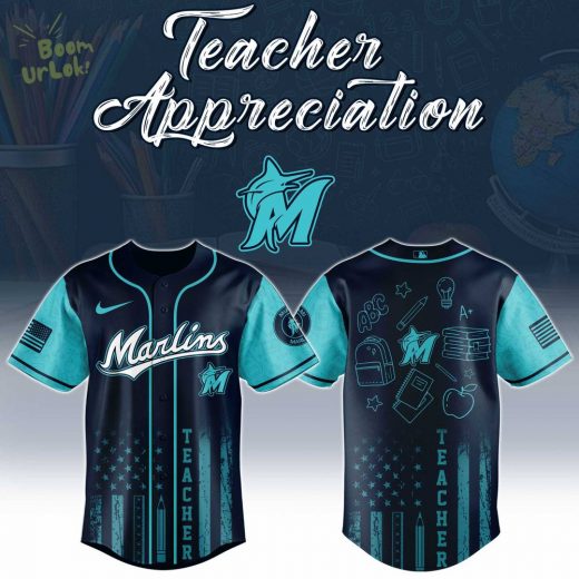 Miami Marlins MLB x Teacher Appreciation Day Jersey Editions Limited 2025