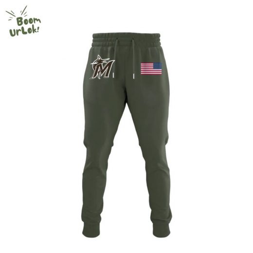 Miami Marlins Military Appreciation Hoodie