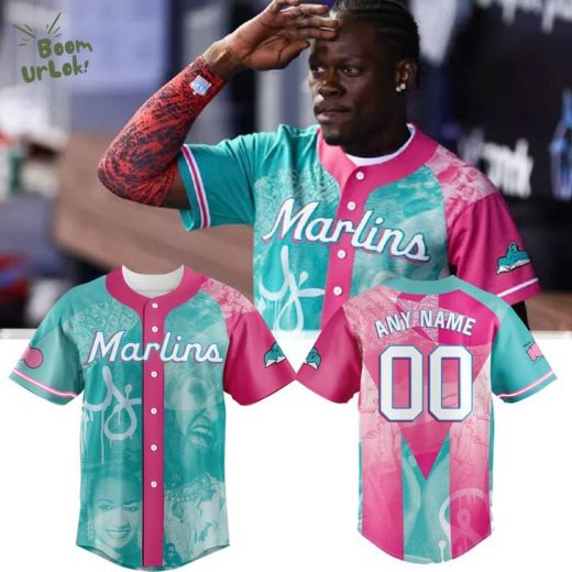 Miami Marlins x 2025 Cuban Heritage Celebration Baseball Jersey