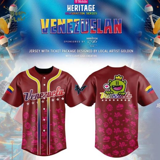 Miami Marlins x 2025 Venezuelan Heritage Celebration Jersey