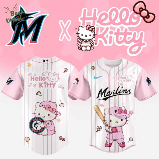 Miami Marlins x Hello Kitty Night 2025 Baseball Jersey Editions Limited