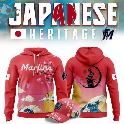 Miami Marlins x Japanese Heritage Limited Hoodie