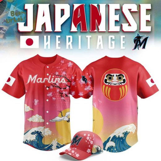 Miami Marlins x Japanese Heritage Limited Jersey
