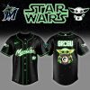 Miami Marlins x Stars Wars Luke Skywalker Game Night Baseball Jersey Editions Limited