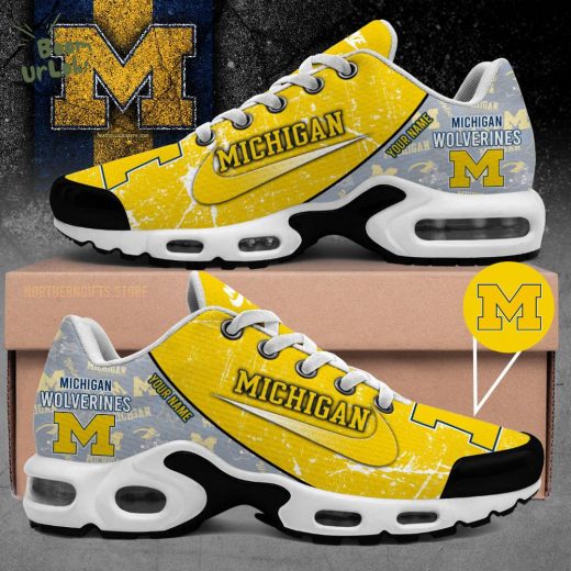 Michigan Air Max Shoes Custom Name For Fans