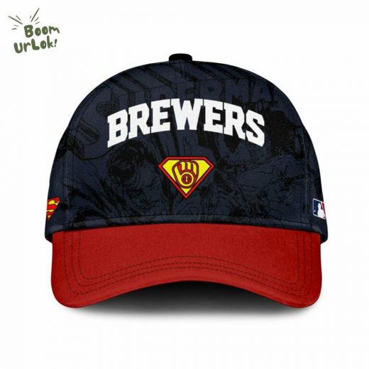 Milwaukee Brewers MLB x Superman Baseball Jersey Editions Limited 2025