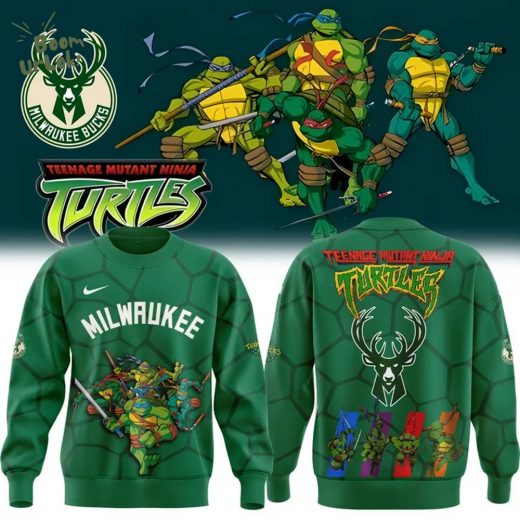 Milwaukee Bucks x Ninja Turtles Night Game Limited Edition Sweat 2025